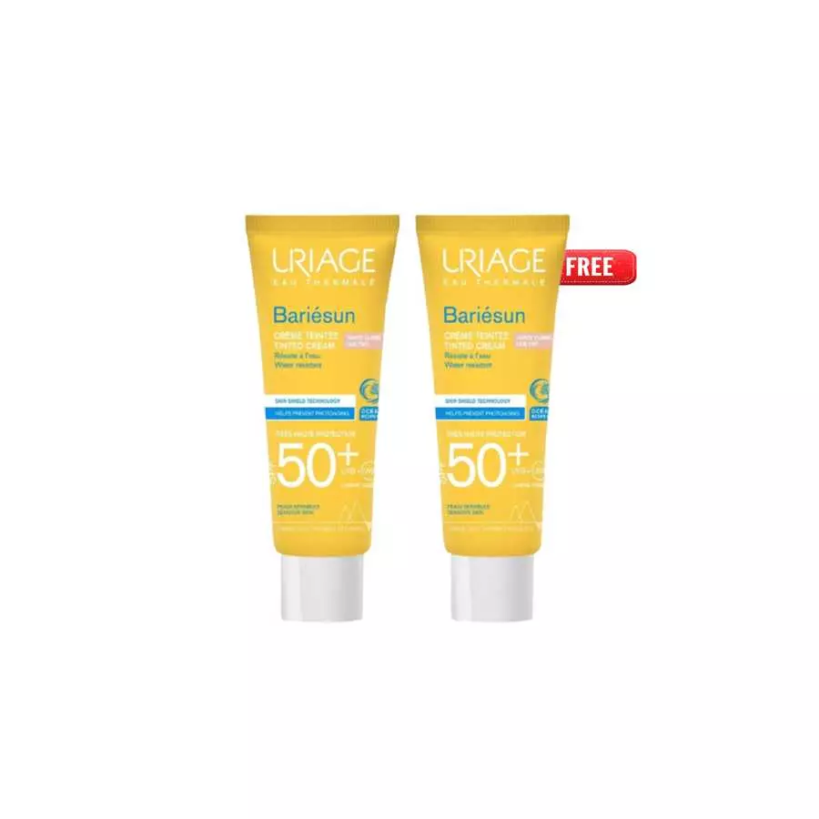 يورياج باريسون كريم بلون واقي الشمس SPF50 +(50 مل),عرض (1+1)