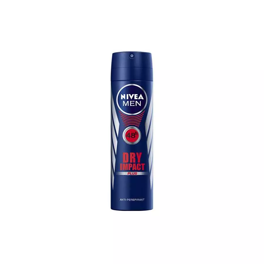 Nivea Men Dry Impact Spray Deodorant 150Ml