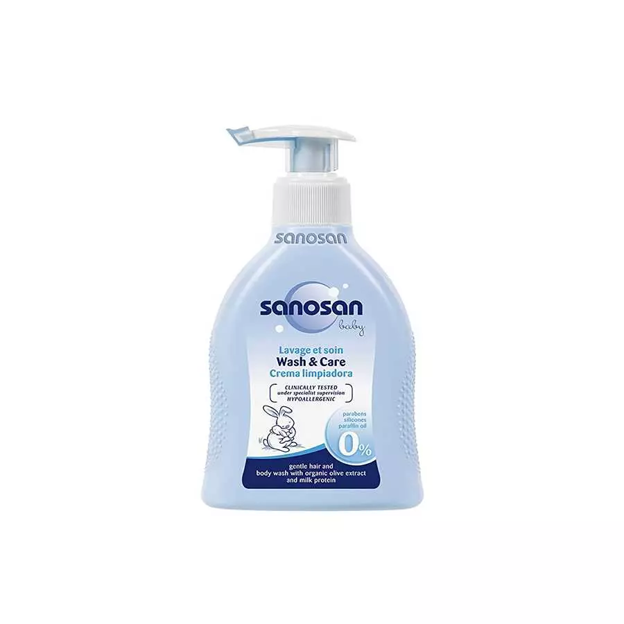 Sanosan Baby Wash & Care 200Ml