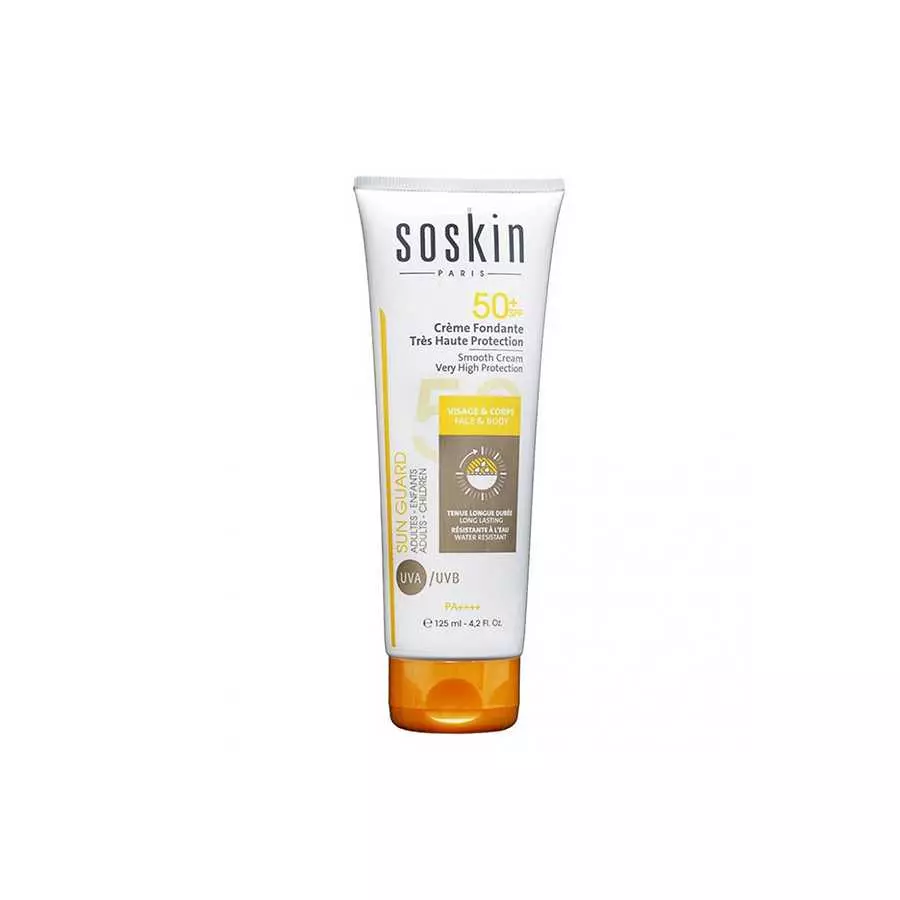 Soskin Sunblock Smooth Cream Spf50+ (125ML)